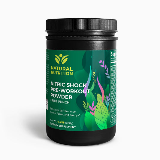 Nitric Shock Pre-Workout Powder (Fruit Punch)